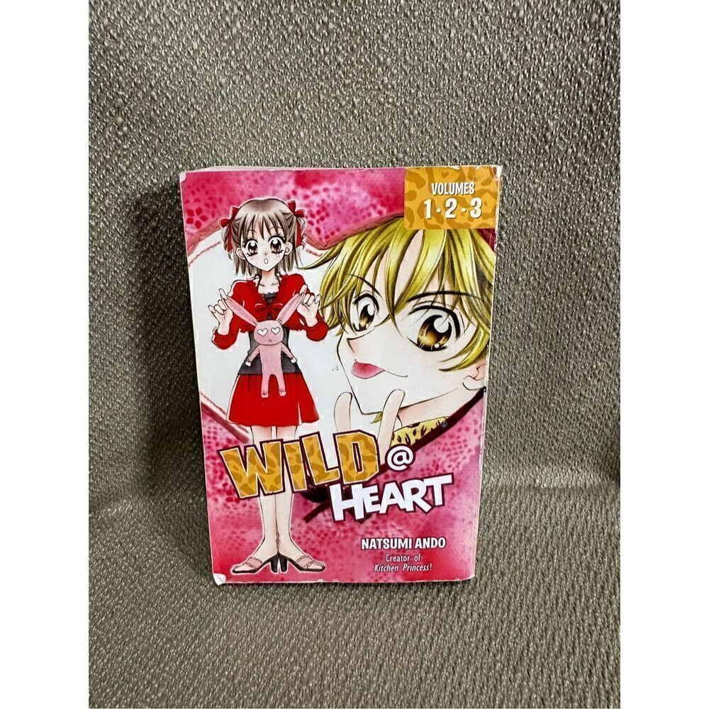Wild at Heart Manga Volumes 1-3 ENGLISH by Natsumi Ando 2009 Trade Paperback